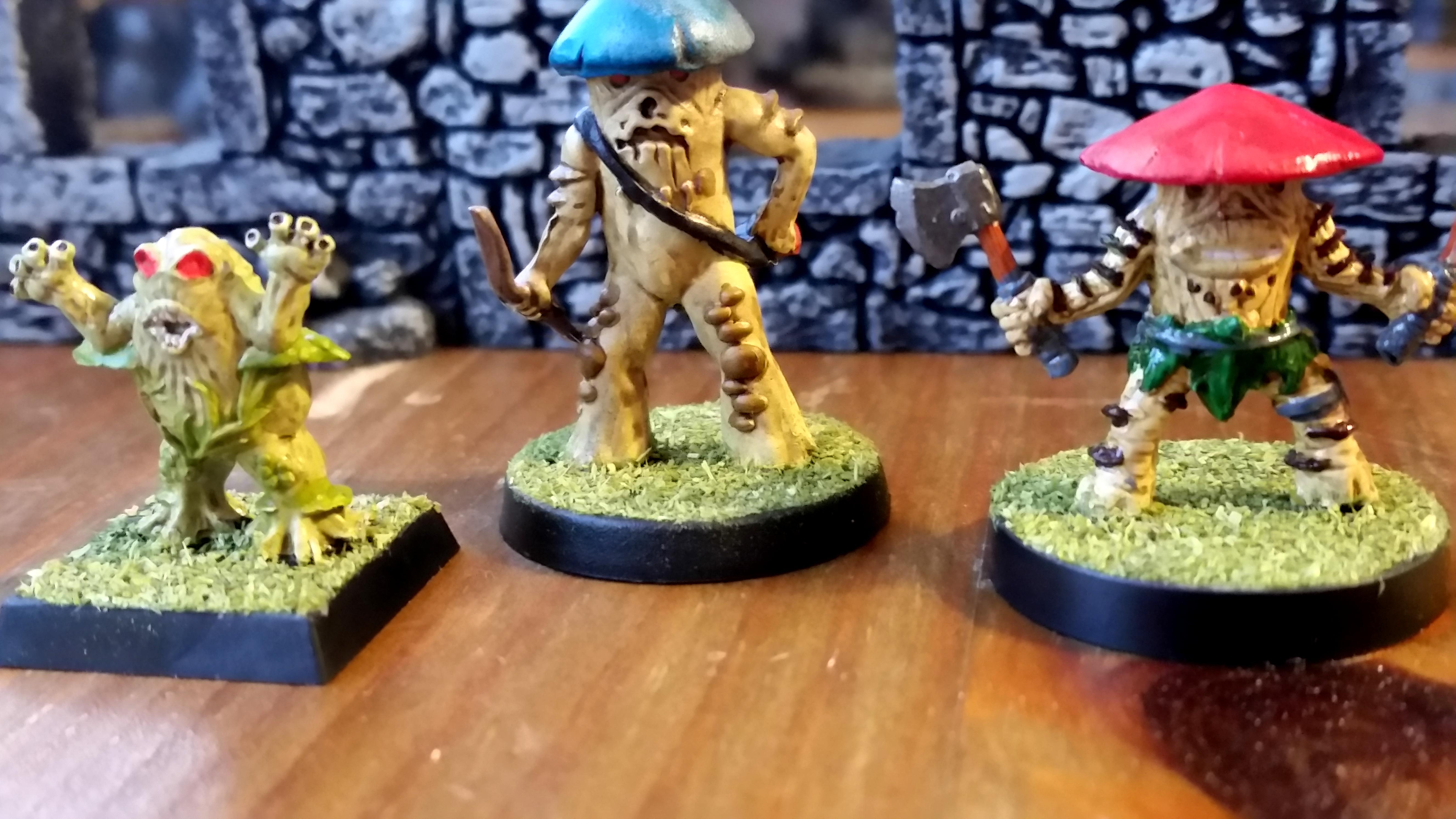Fighting Fungi, Ganesha Games, Mushroom, Song Of Blade & Heroes Fungi